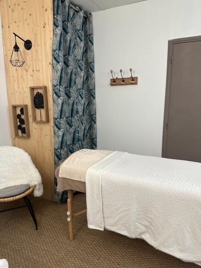 Table de massage chauffée